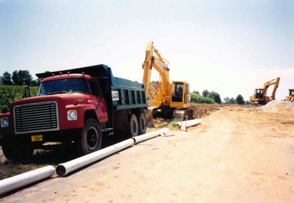 construction equipment form the 90s