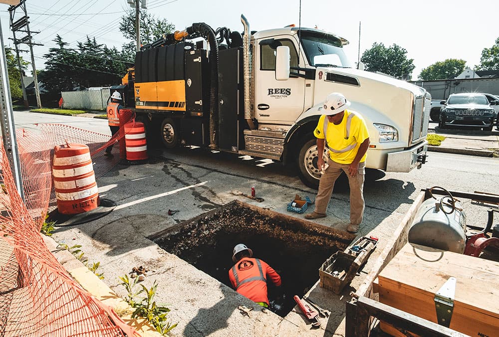 Underground-Streetwork underground street work